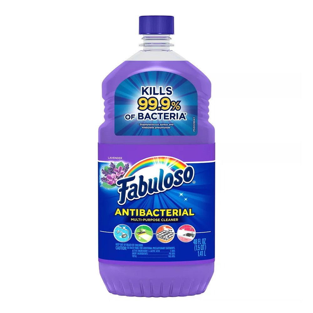 Fabuloso Antibacterial Multi Purpose Cleaner, Lavender, 48 Oz